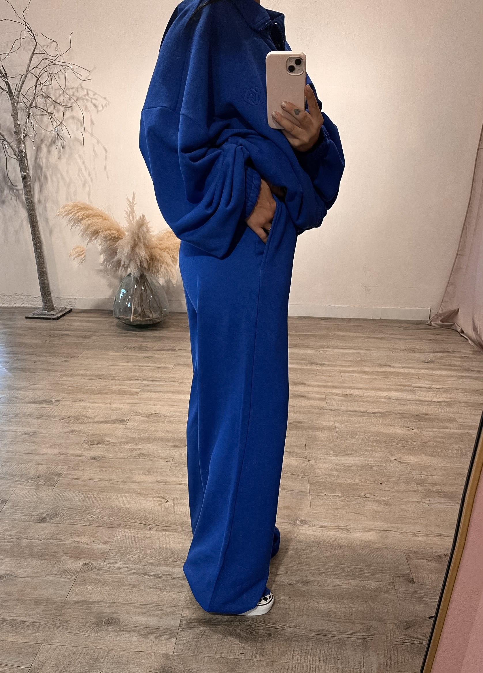 Panta Palazzo Sporty Blu Kostumn1