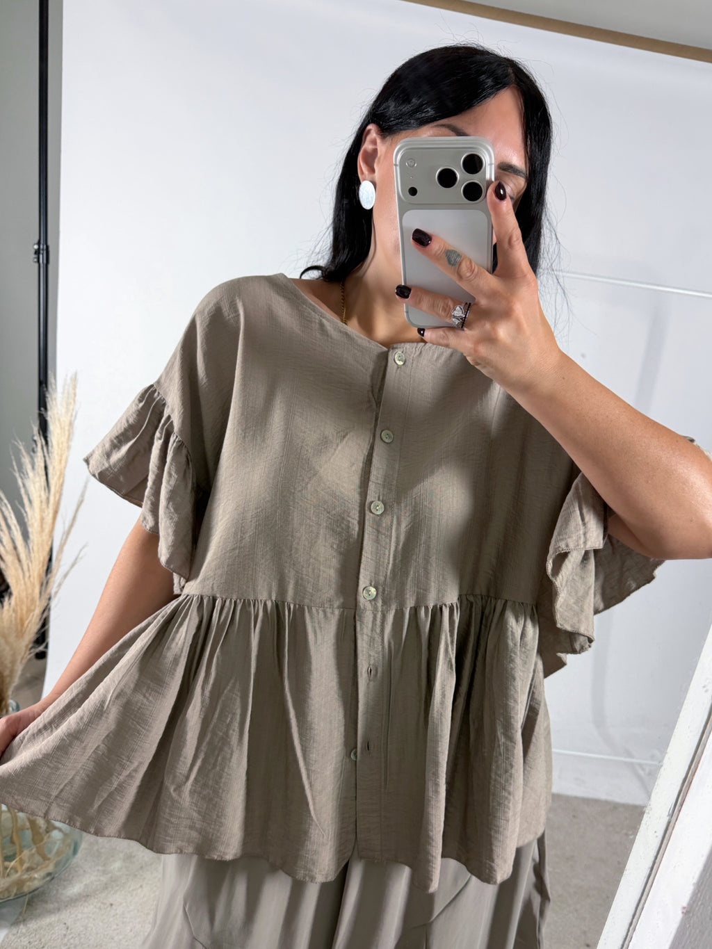 Blusa Iride Balza Viscosa +Colori