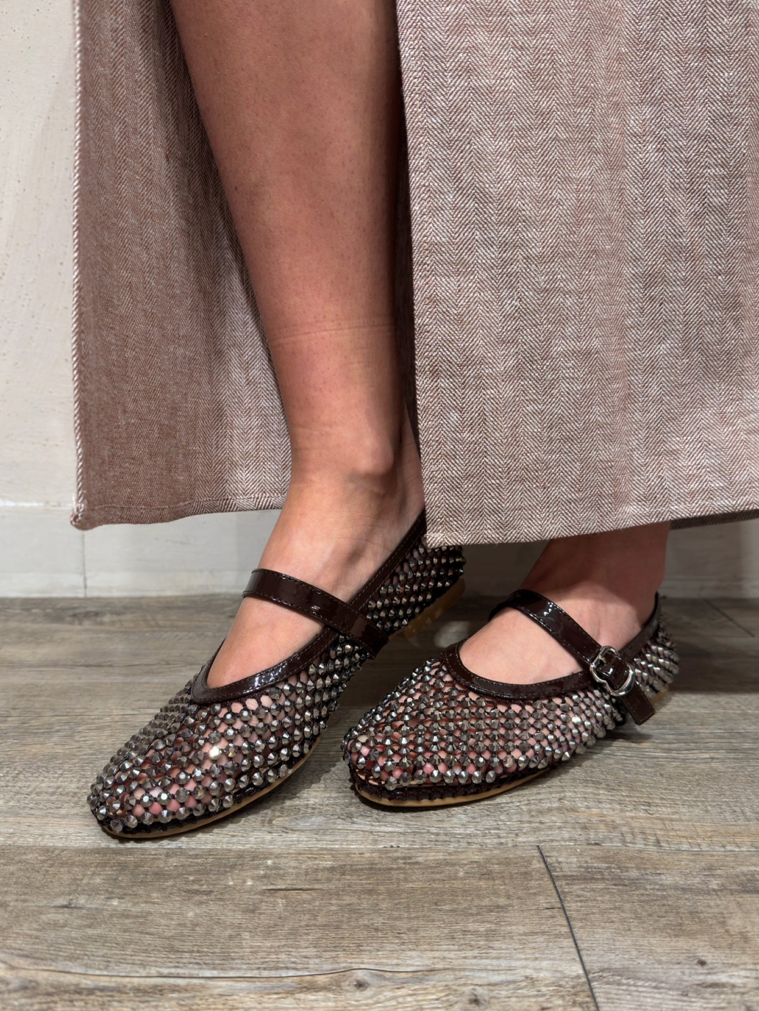 Ballerina Rete Punto Luce +Colori