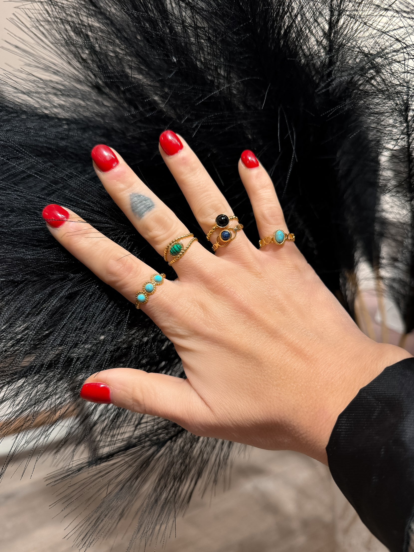 Anello Vintage +colori