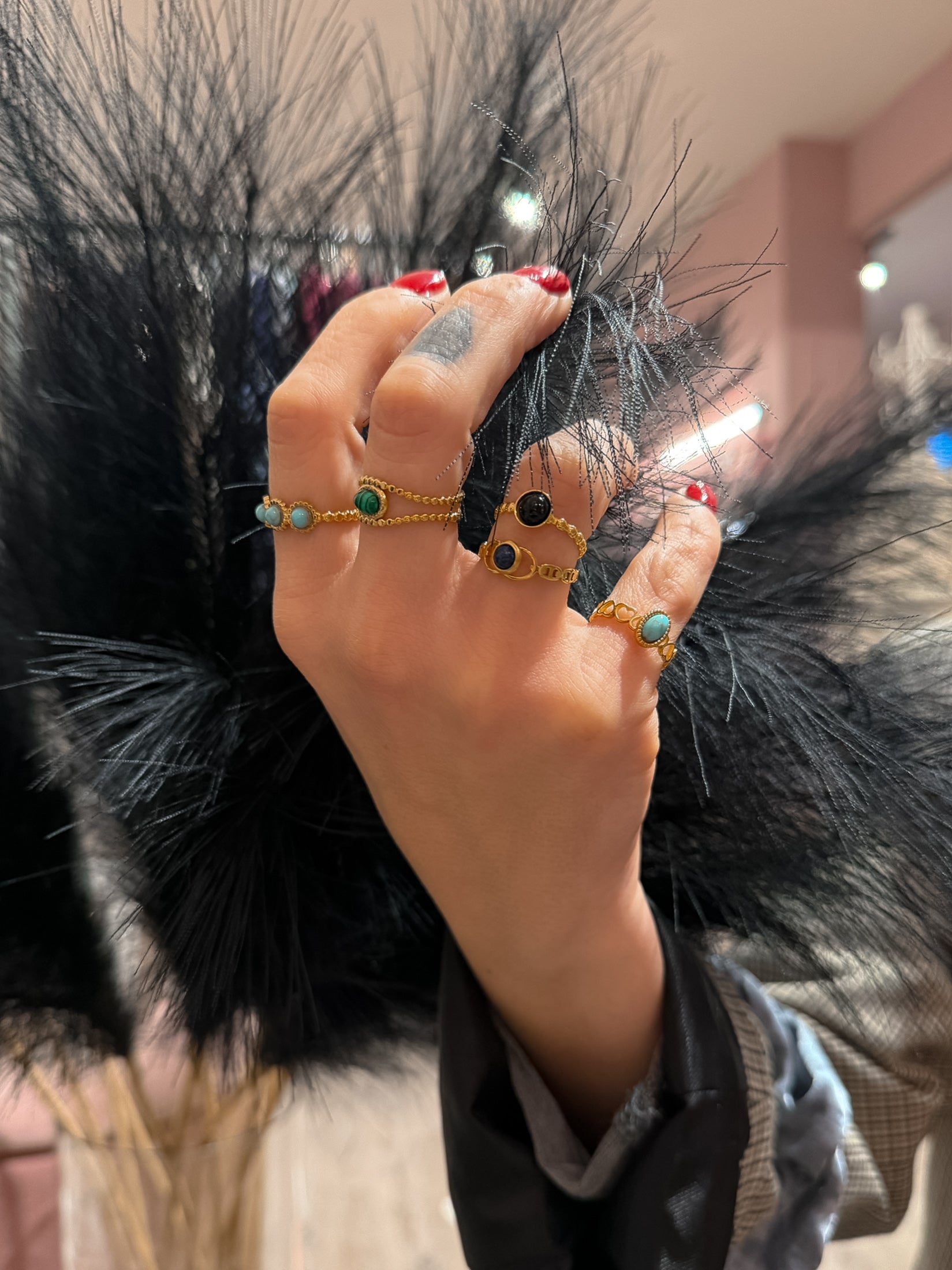 Anello Vintage +colori