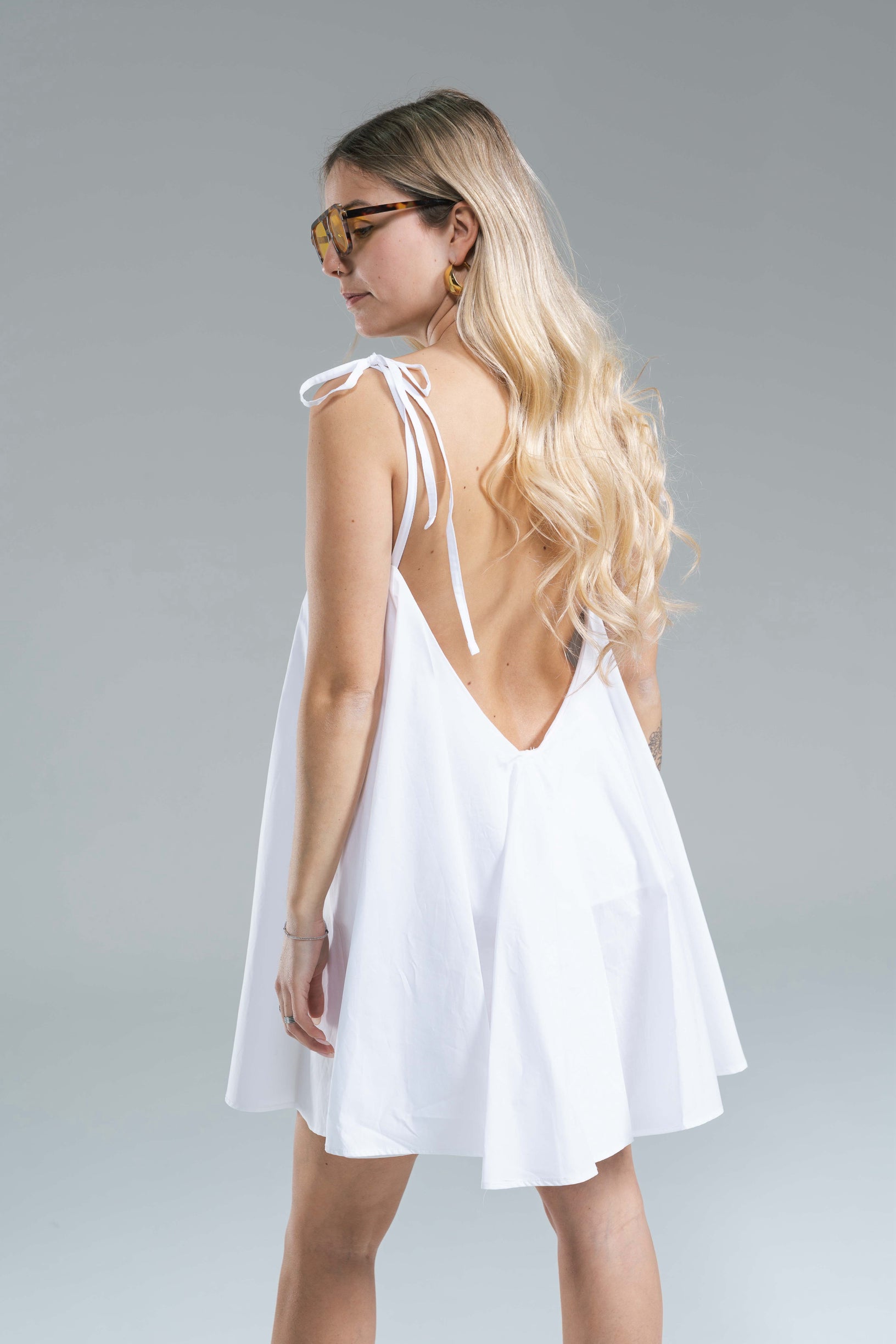 Abito Popeline Kostumn1 Off-White