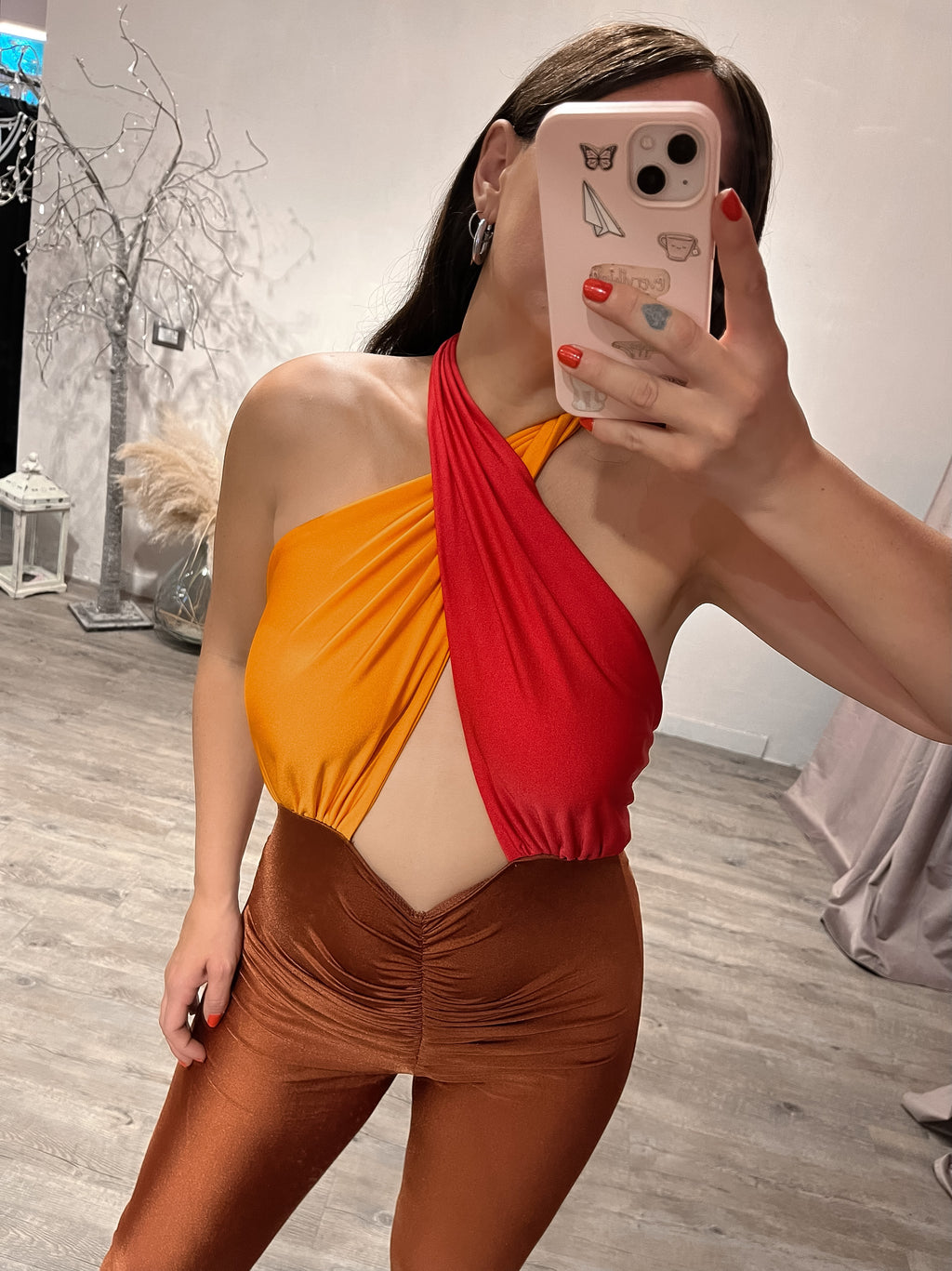 Jumpsuit Lycra Tricolor Kostumn1