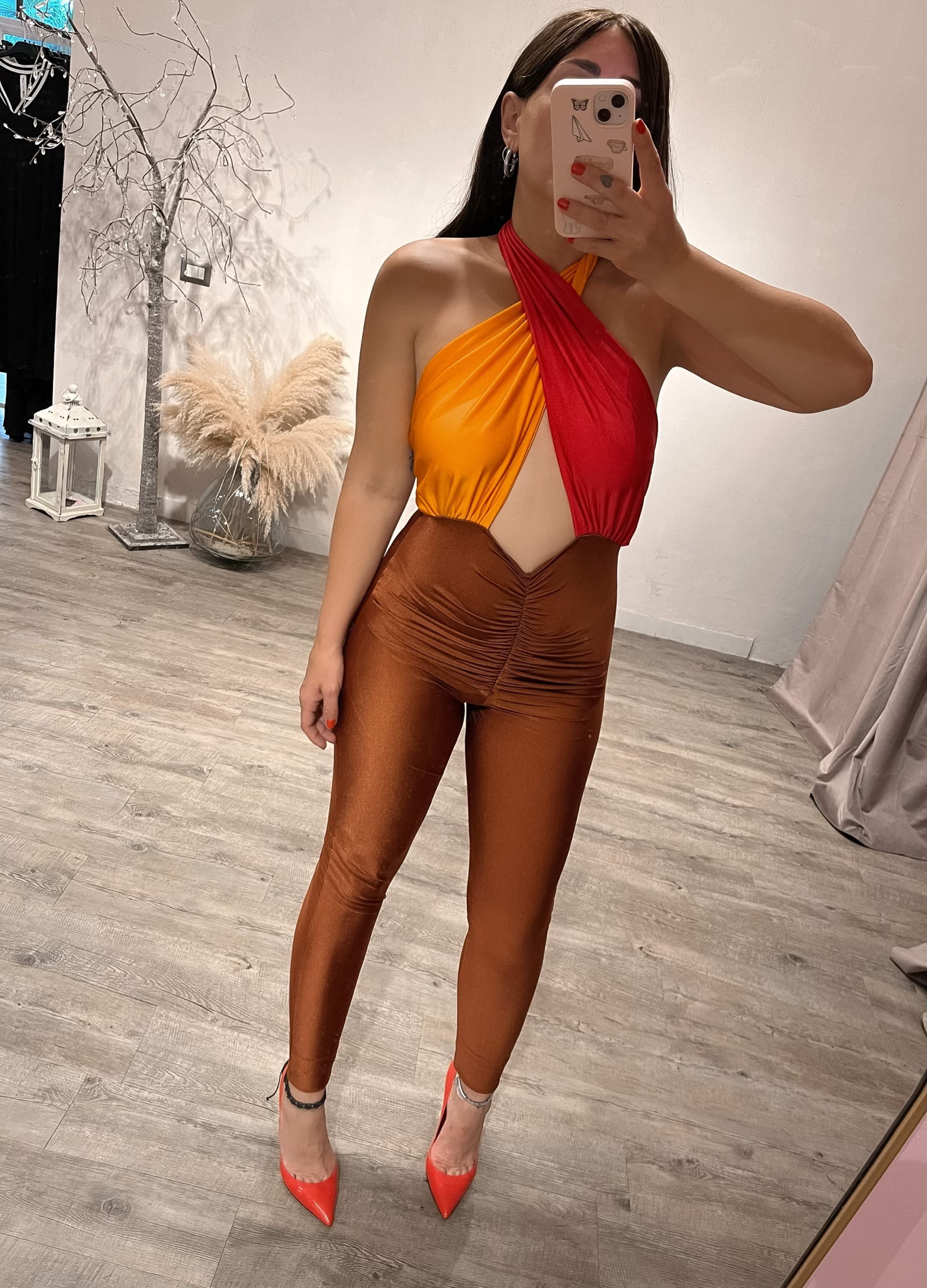 Jumpsuit Lycra Tricolor Kostumn1