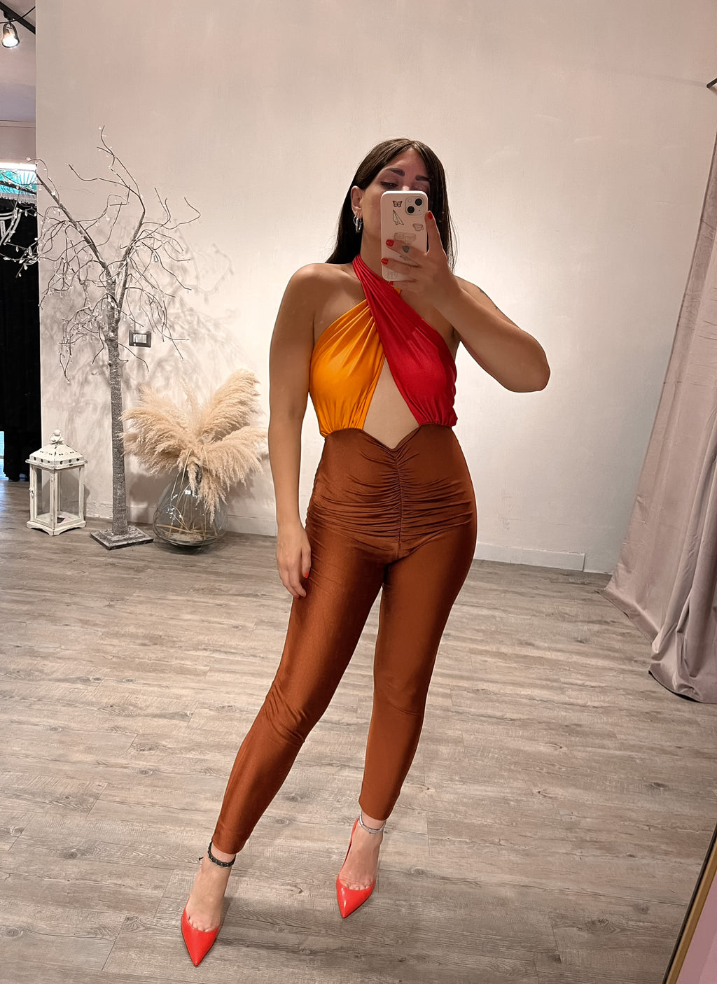 Jumpsuit Lycra Tricolor Kostumn1