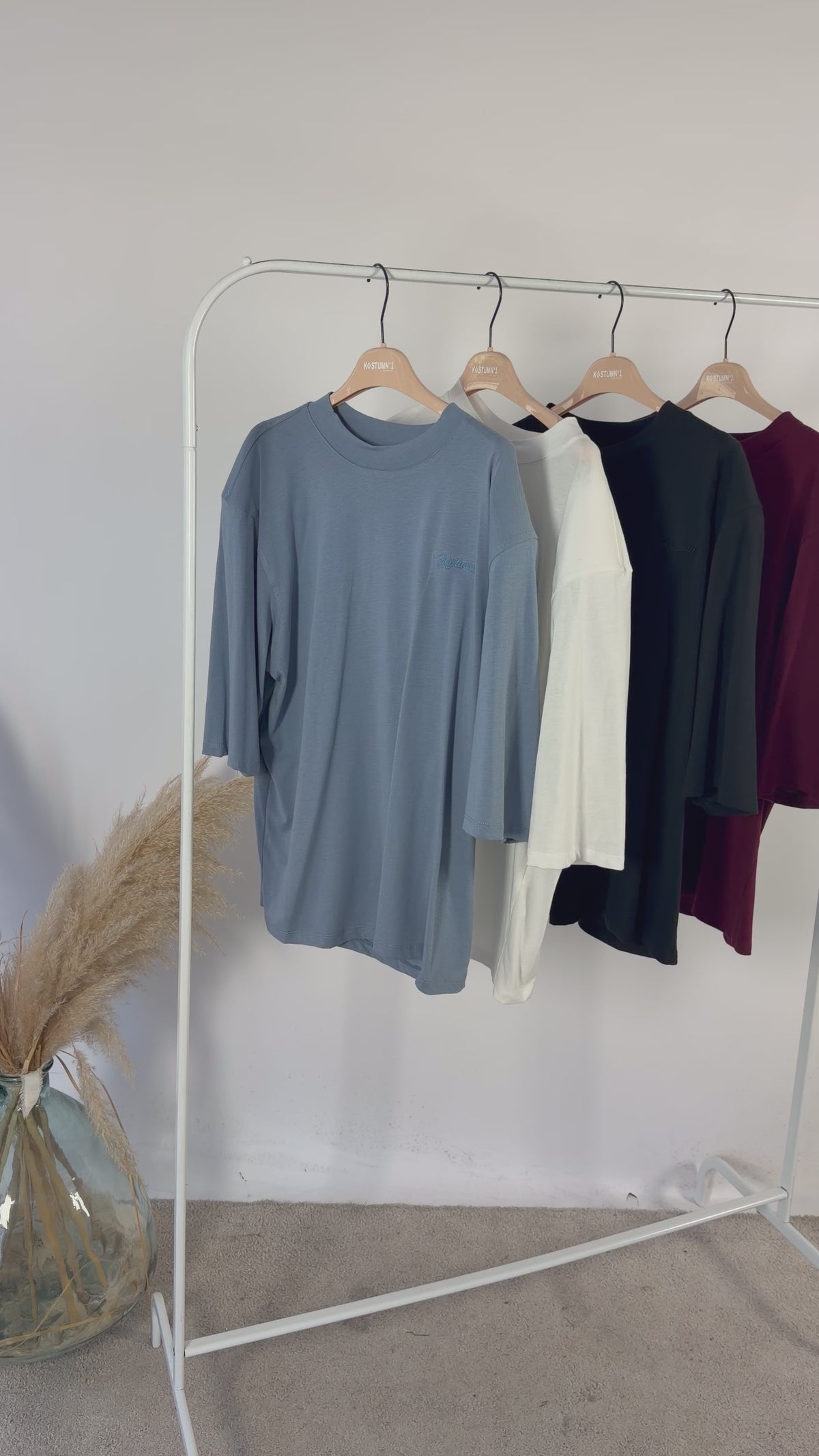 T-Shirt Spalline Manica Gomito Kostumn1 +colori