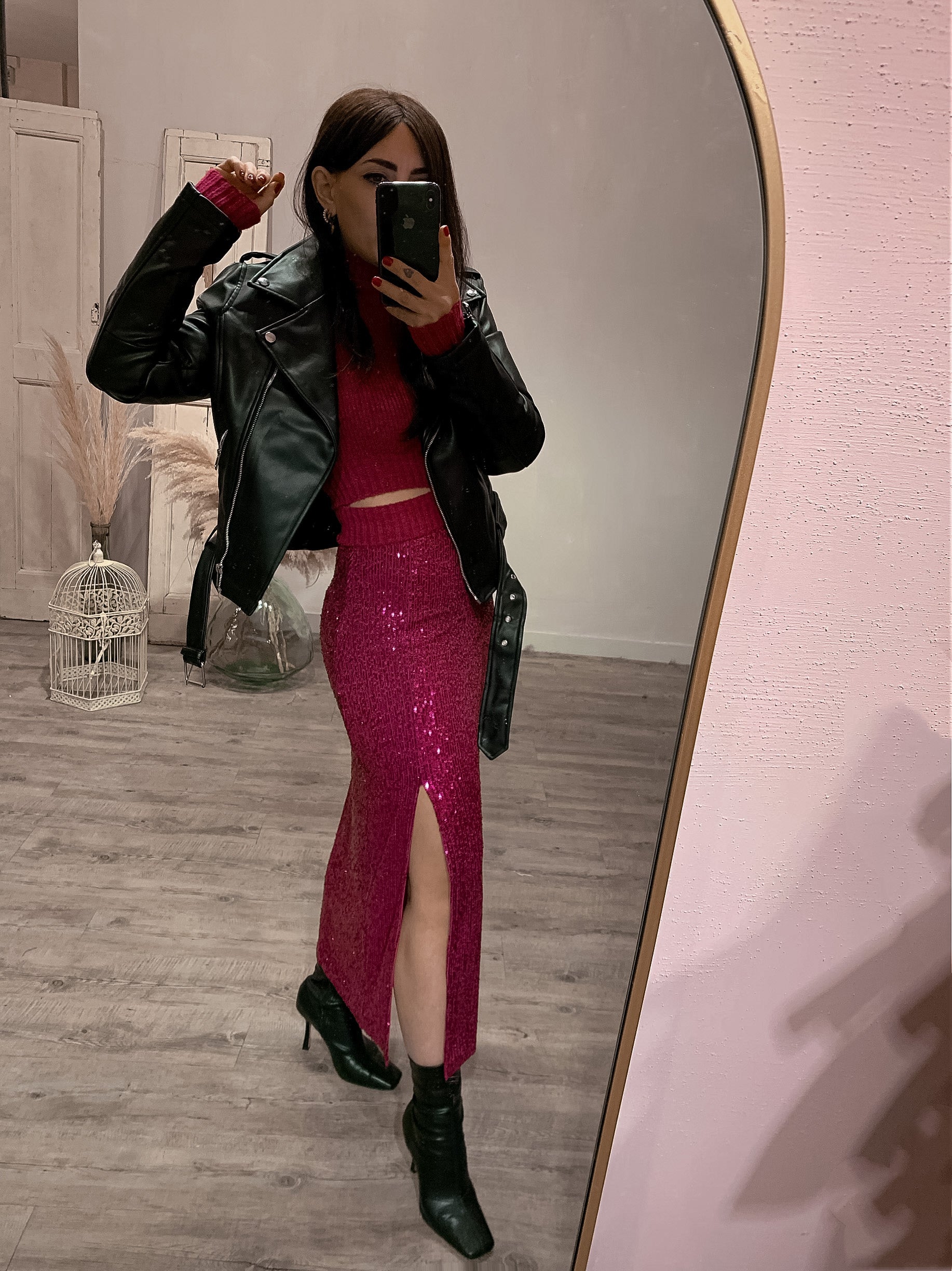Gonna Paillettes Kontatto