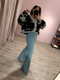 Pantalone Elegance Zampa +colori  Kostumn1