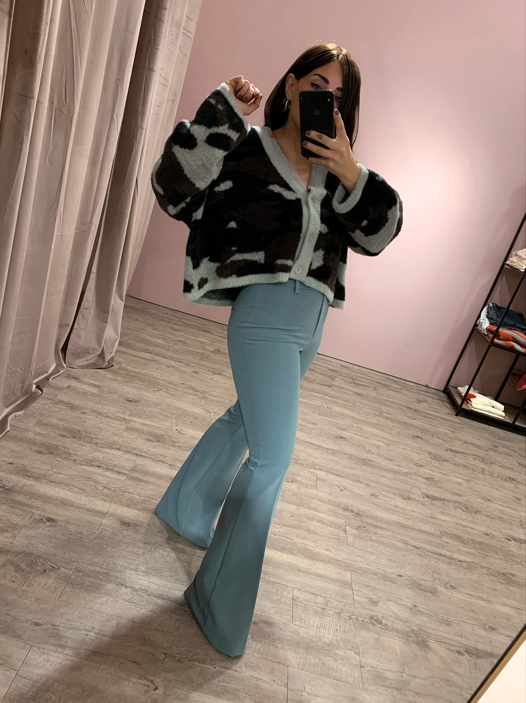 Pantalone Elegance Zampa +colori  Kostumn1