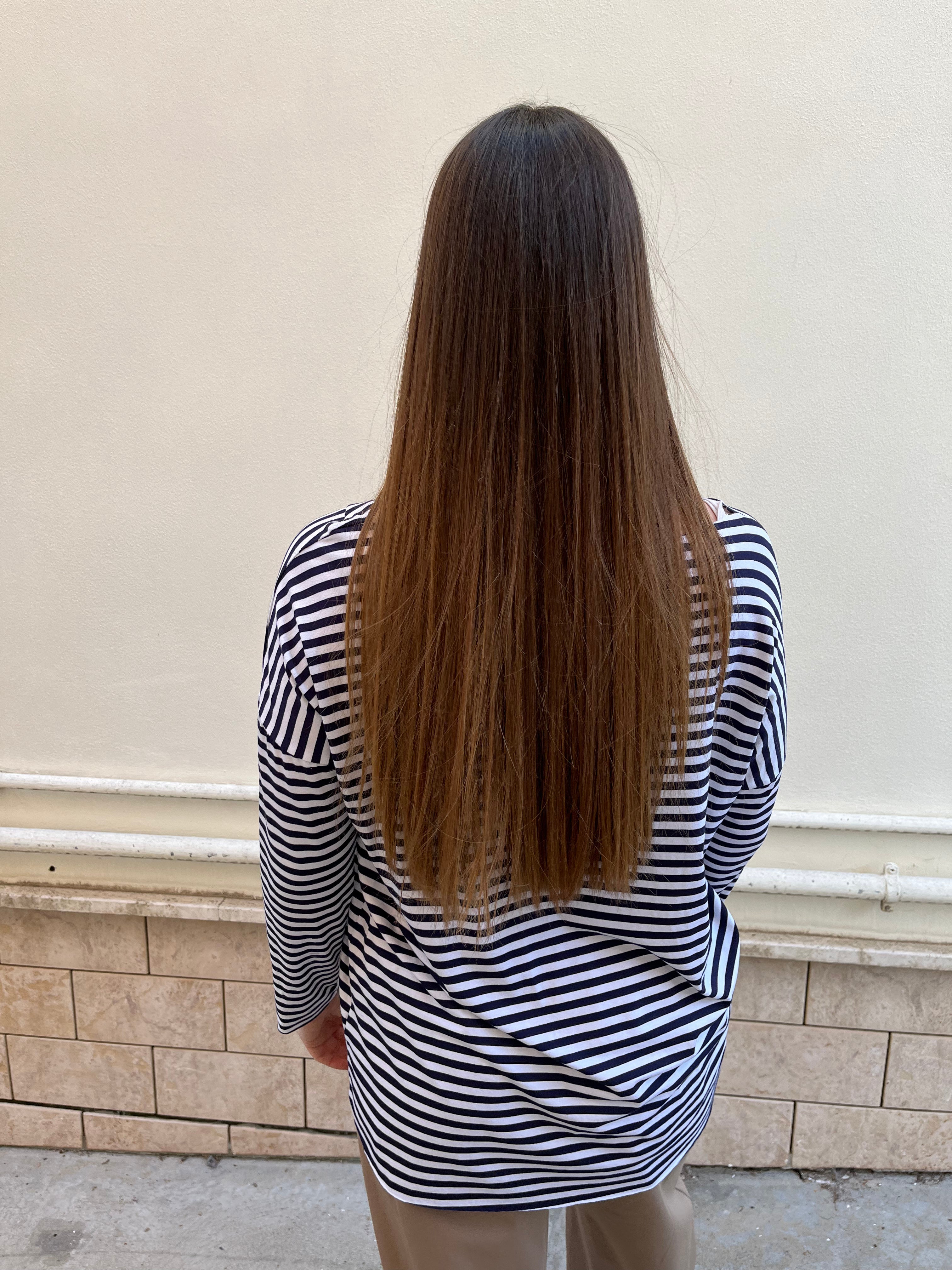 T-Shirt Righetta Blu/Bianco